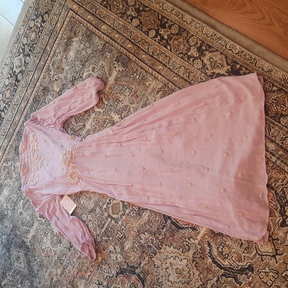 Free People Lilac Midi Dress - Picture 3 of 3